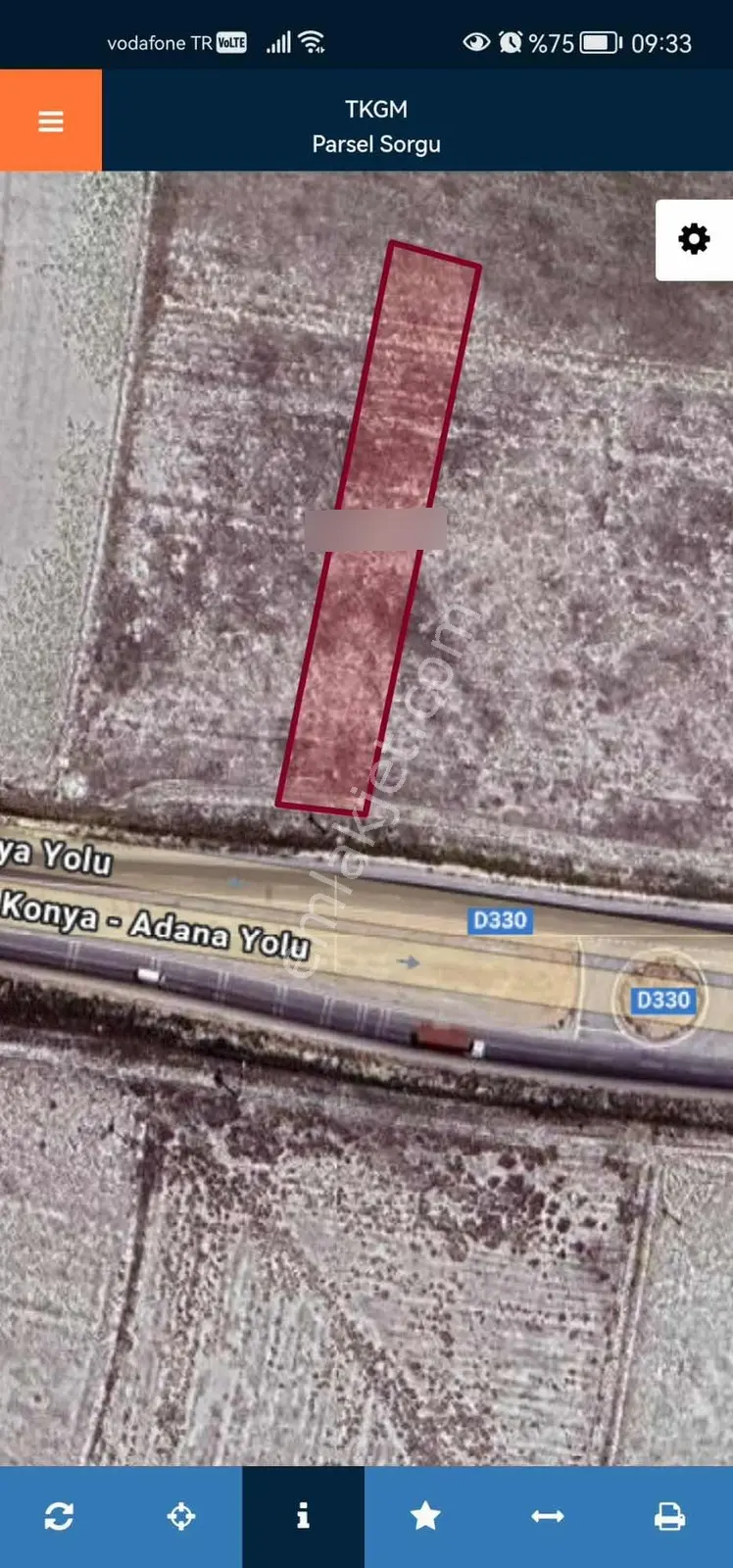 Konya-adana Yoluna Cephe Satılık 2.660m2 Sanayi Öngörüsün'de — fotoğraf 2