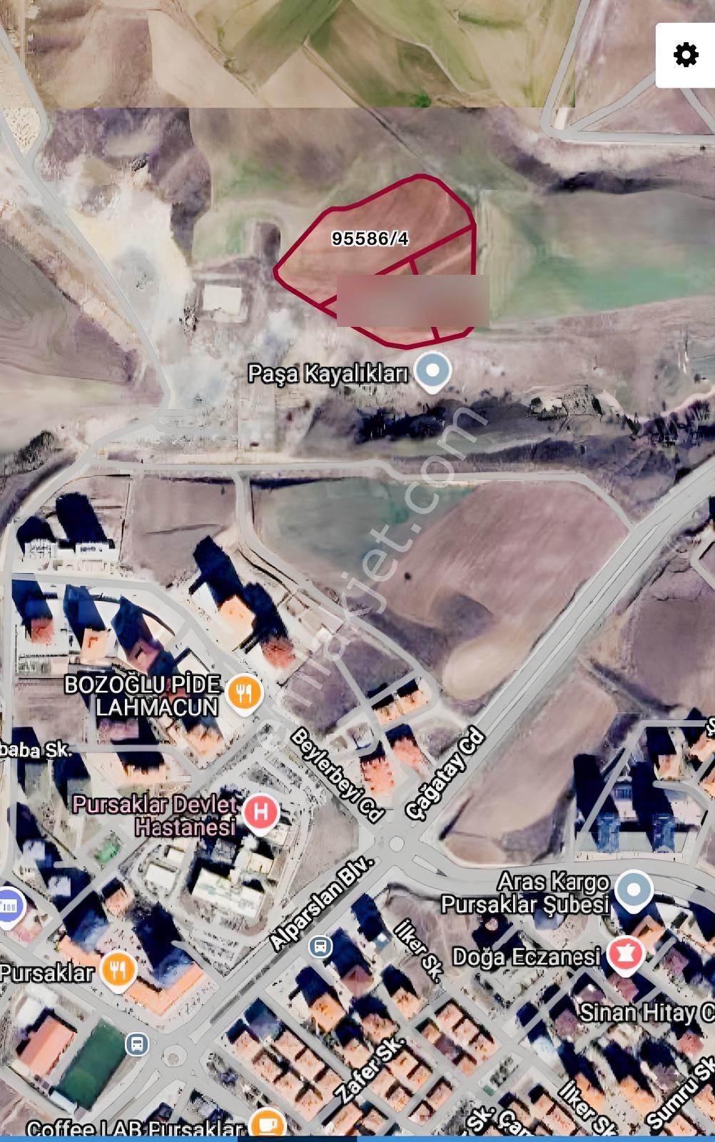 Kuzey'den Pursaklar Devlet Hastanesi Yakını Satılık Site Arsası — fotoğraf 6