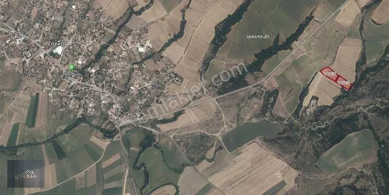 Uzunköprü Çöpköyde 4938 M2 Arazi Köy Dibi Asfalttan 3. Parsel — fotoğraf 2