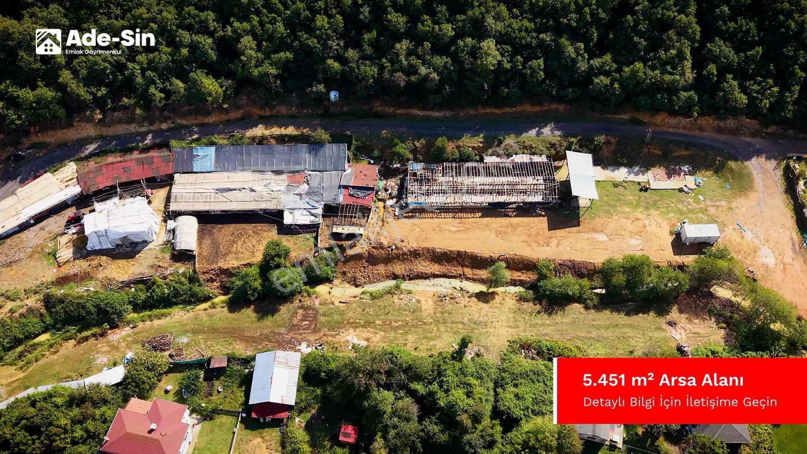 Şile Sahilköy De 5.451 M2 Tek Tapulu Satılık Arazi — fotoğraf 2