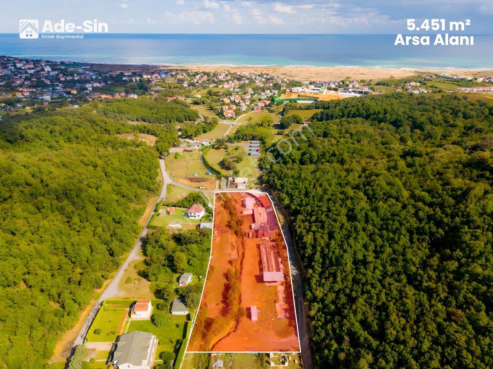 Şile Sahilköy De 5.451 M2 Tek Tapulu Satılık Arazi — fotoğraf 5