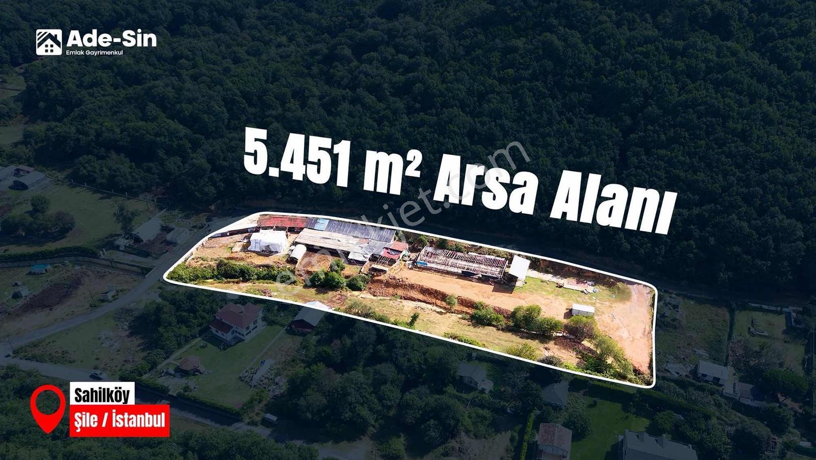 Şile Sahilköy De 5.451 M2 Tek Tapulu Satılık Arazi — fotoğraf 11