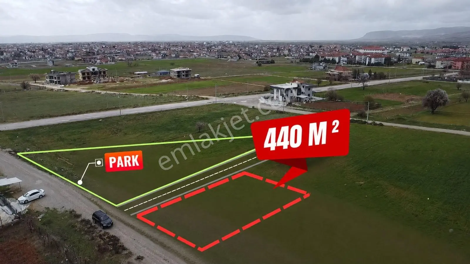 Yerli Gayrimenkul'den Akpınar Mahallesi 440 M² Köşe Parsel Arsa — fotoğraf 10