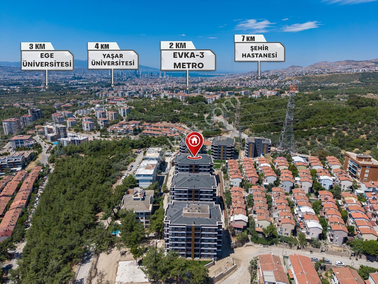 Bornova'da Yeni Binada Site İçerisinde Sıfır Satılık 3+1 Daire — fotoğraf 27