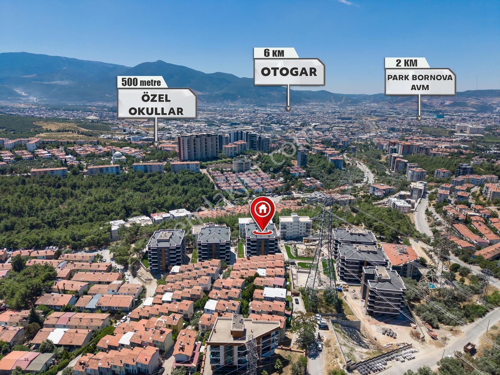 Bornova'da Yeni Binada Site İçerisinde Sıfır Satılık 3+1 Daire — fotoğraf 28