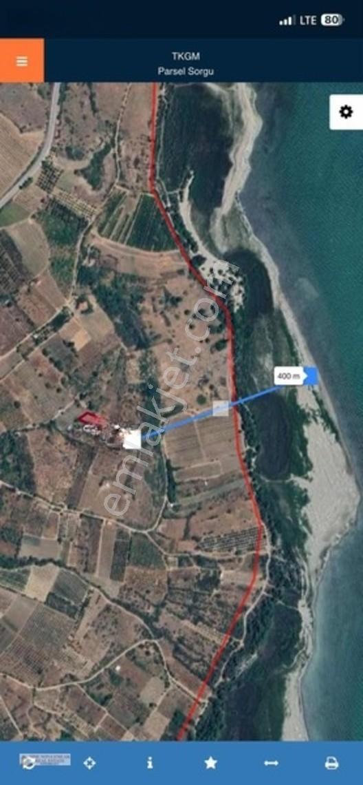 Isparta'Da Eğirdir Gölüne Yakın Tarla