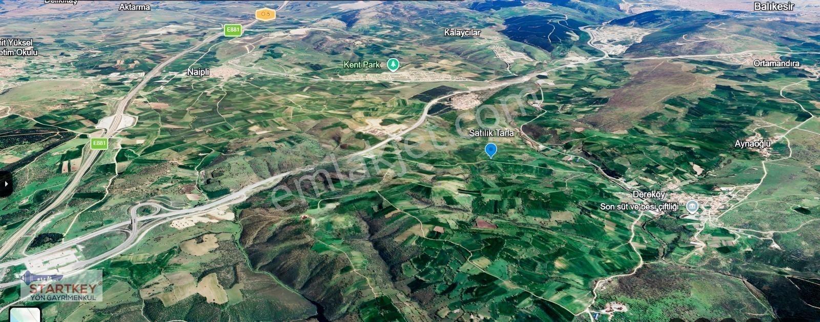 Startkey Yönden Altıeylül Dereköy'de Satılık 3.420 M² Tarla — fotoğraf 4