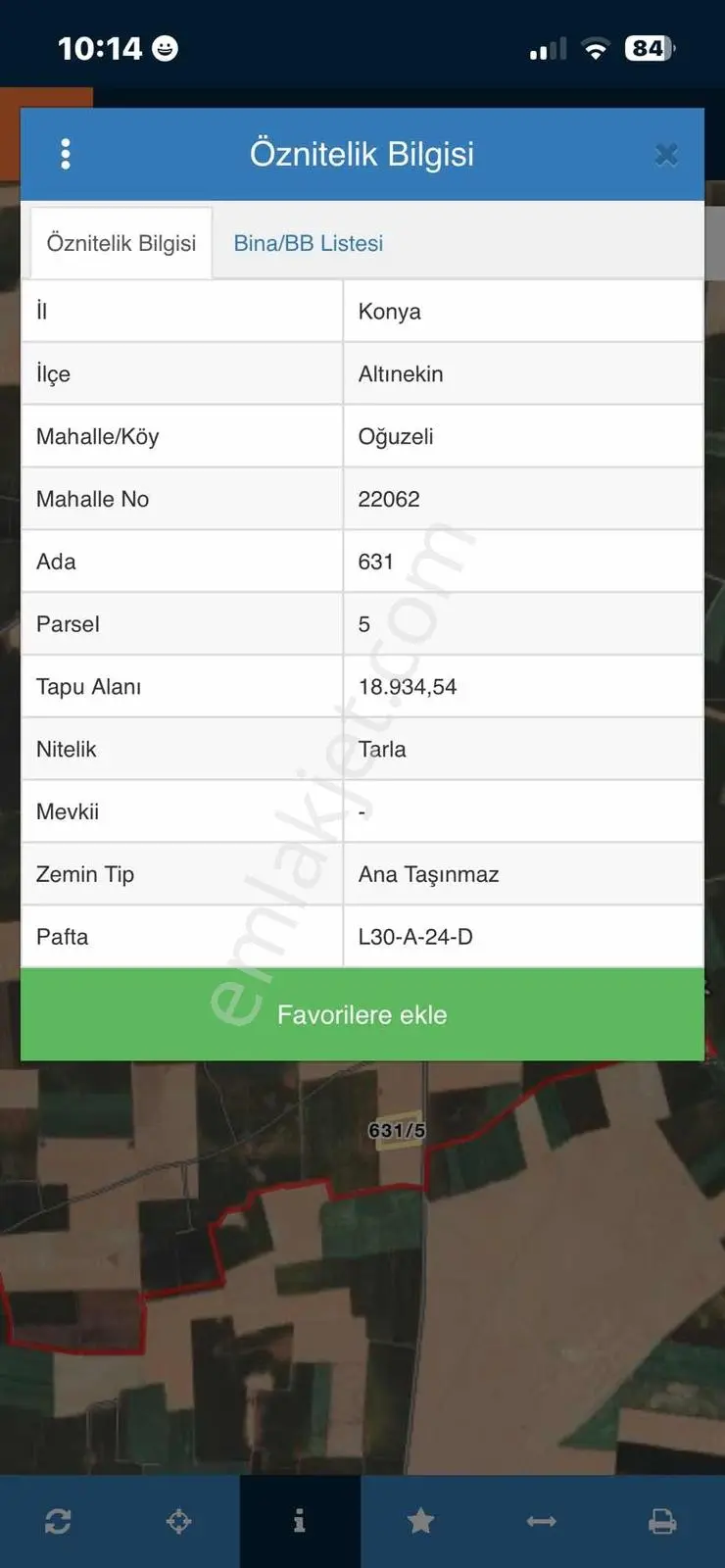 Altınekin Oguzeli'nde 18.934 M2 Satılık Tarla — fotoğraf 2