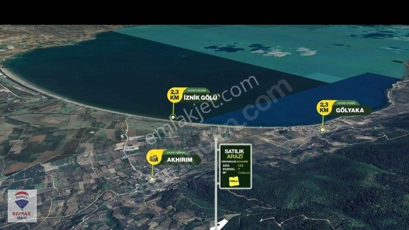 Remaxmavi'den Bursa Orhangazi Akharemde 7.230 M² Satılık Tarla — fotoğraf 7