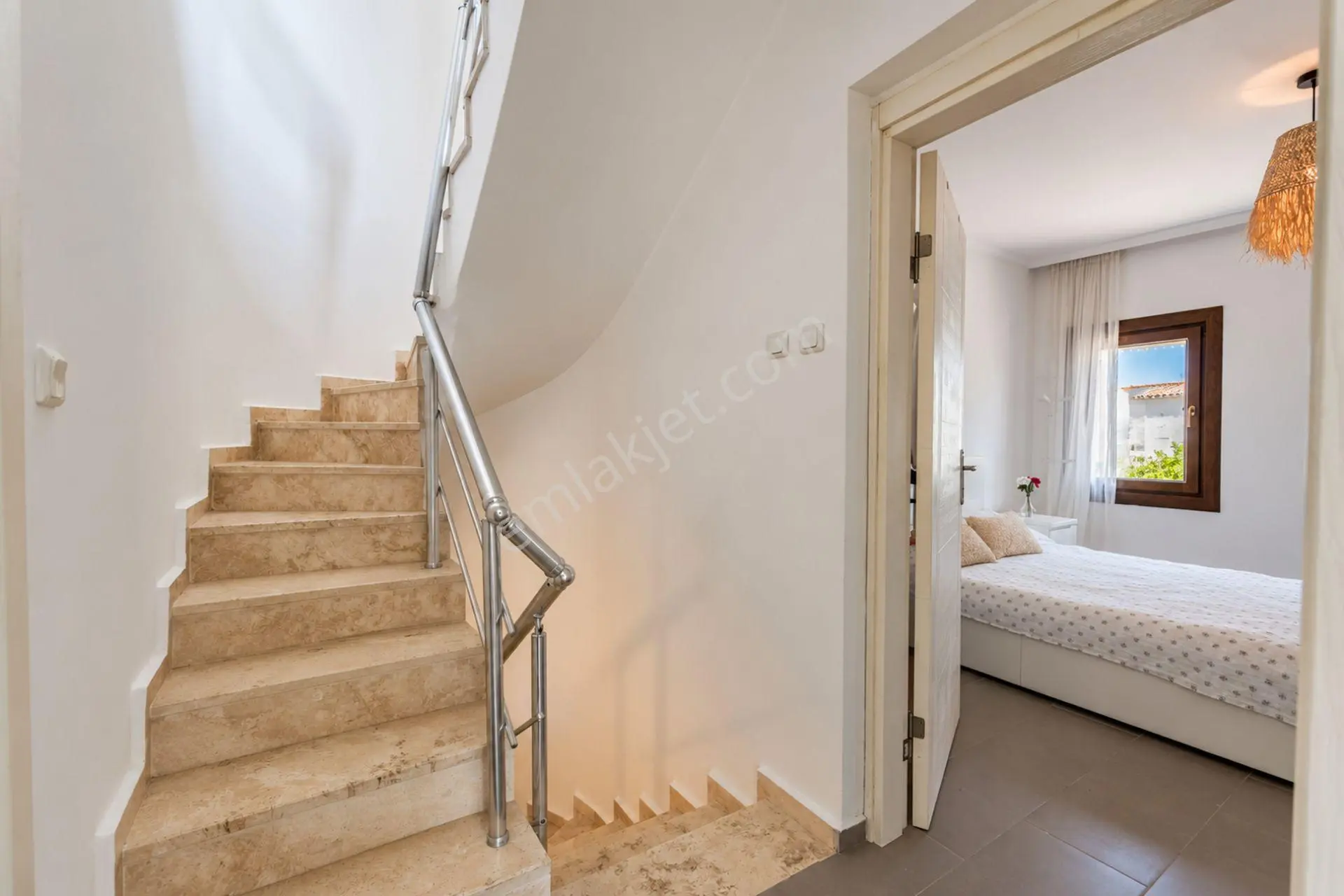 Bodrum Yahşi Beyaz Köşkler Sitesi'nde Denize Düz Ayak Yürüme Mesafesinde Tripleks — fotoğraf 22