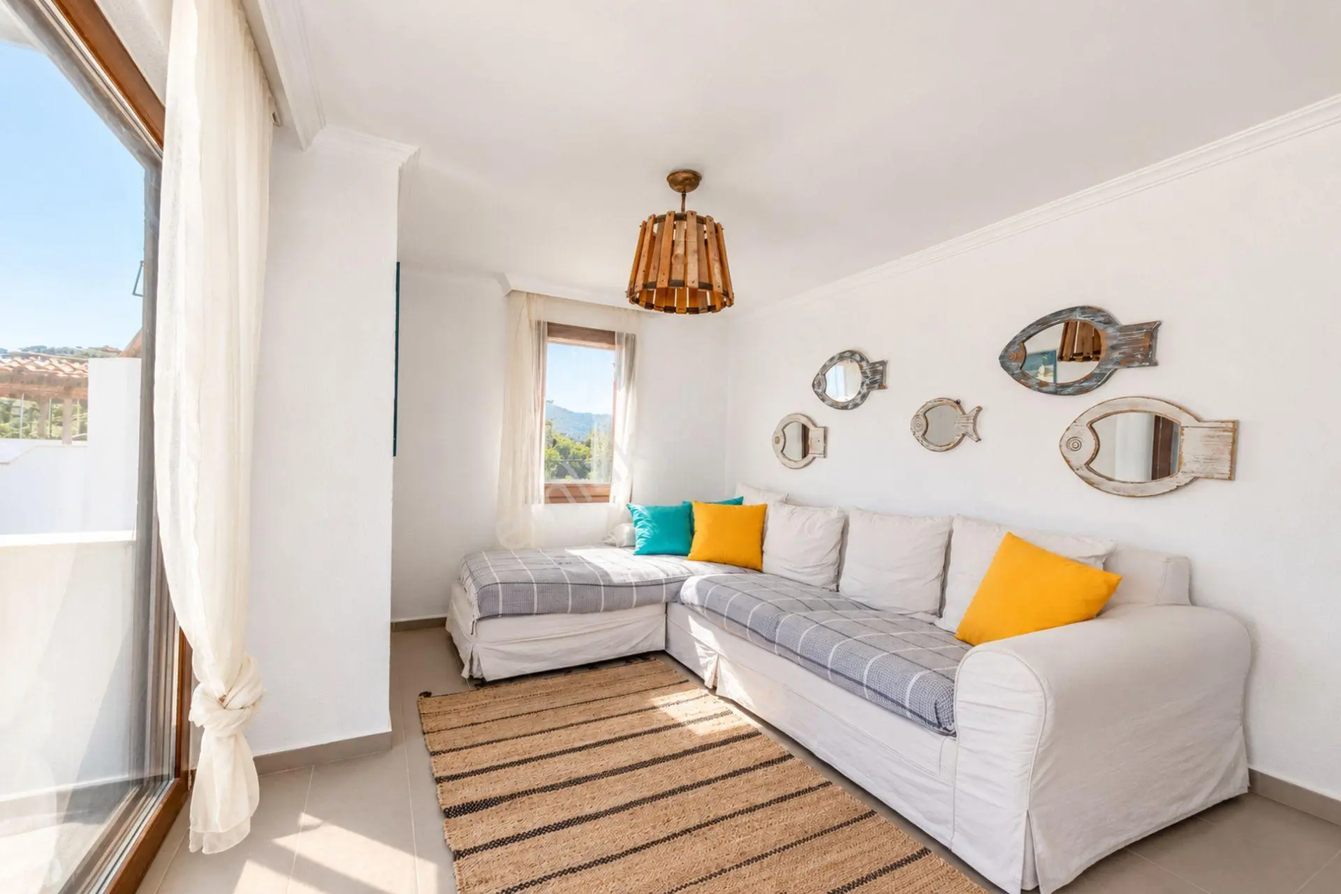 Bodrum Yahşi Beyaz Köşkler Sitesi'nde Denize Düz Ayak Yürüme Mesafesinde Tripleks — fotoğraf 23