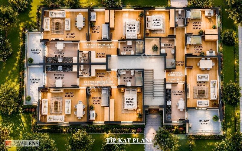 Lens Gayrimenkulden Projeden Satılık 2+1 Daire — fotoğraf 6