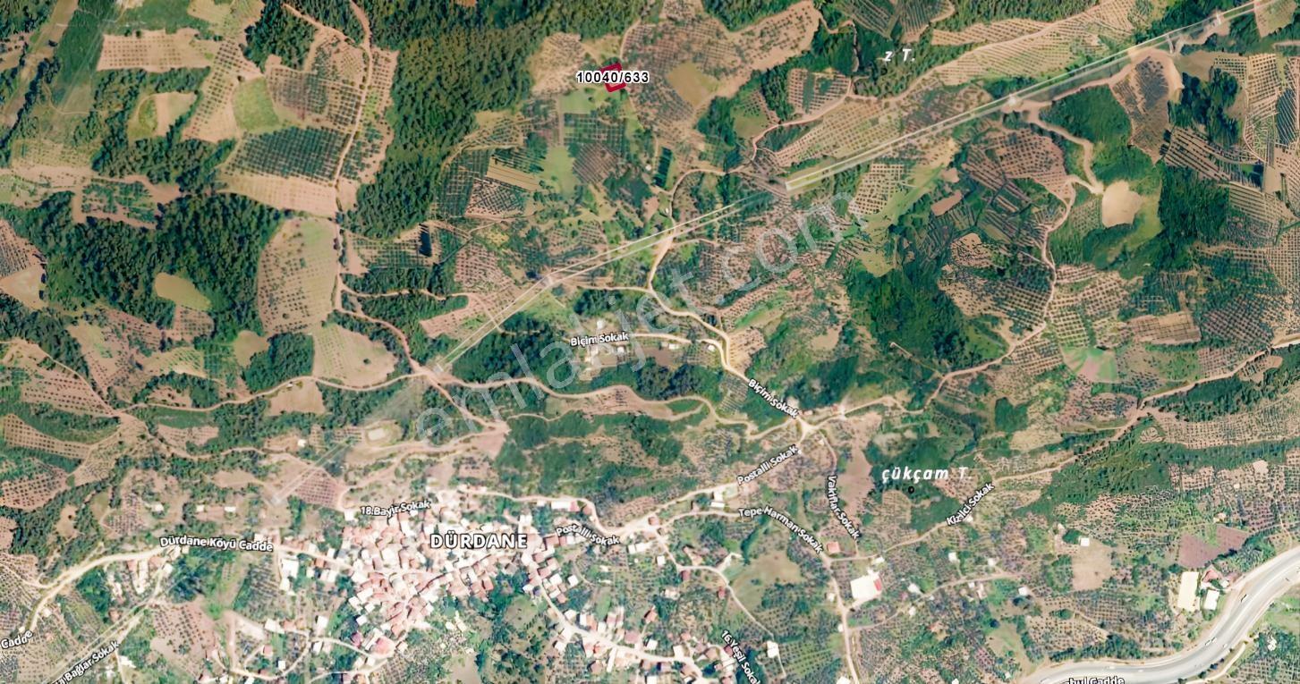 Dürdane Köyüne 750 Mt | Ana Yola 1,5 Km - 968 M² Satılık Tarla — fotoğraf 6