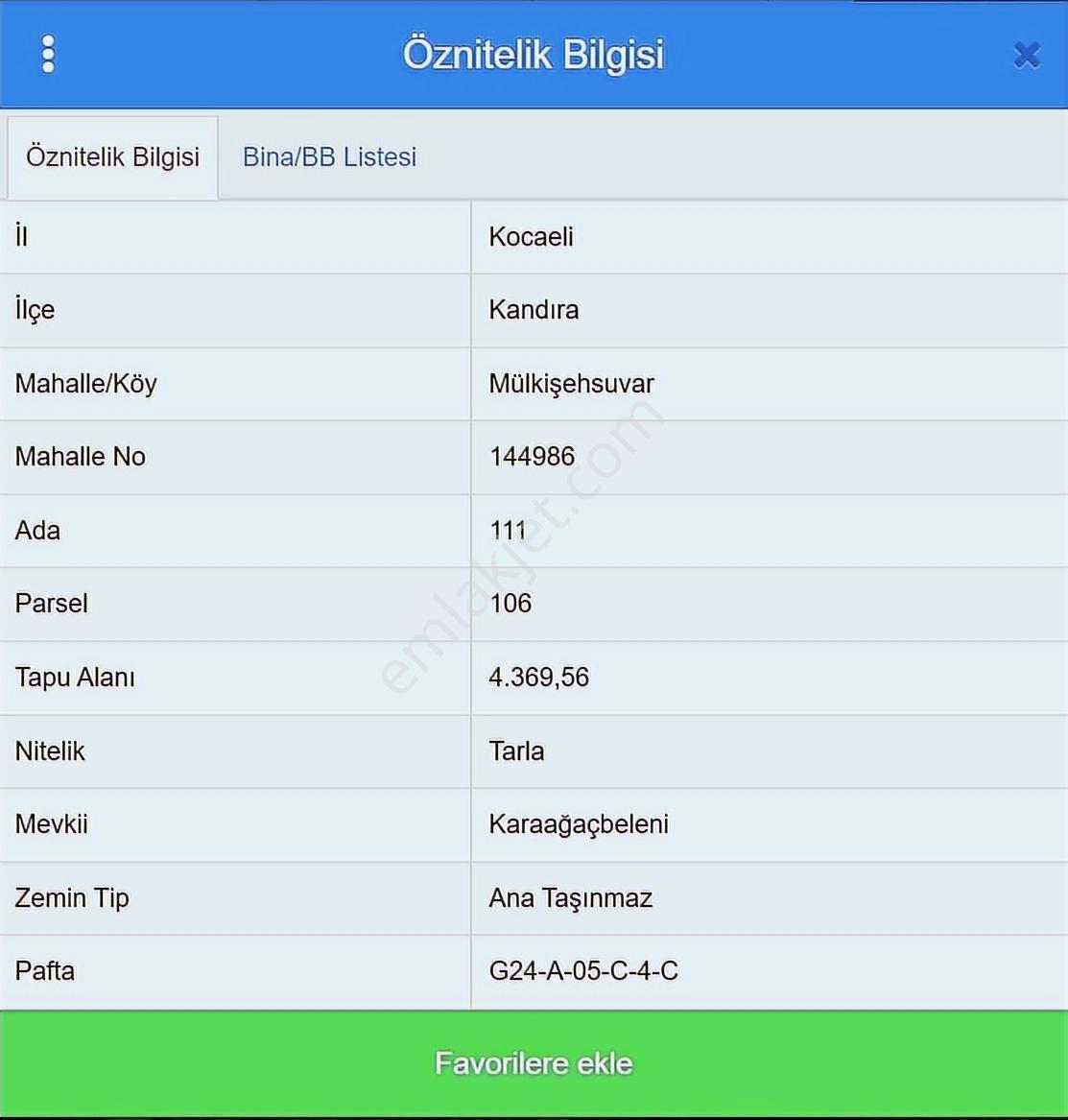 Kandırada Kadastrol Yolu Olan 4.370 M² Yatırımlık Arazi Takas — fotoğraf 2