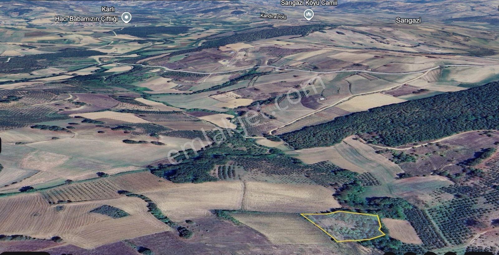 Kandırada Kadastrol Yolu Olan 4.370 M² Yatırımlık Arazi Takas — fotoğraf 5