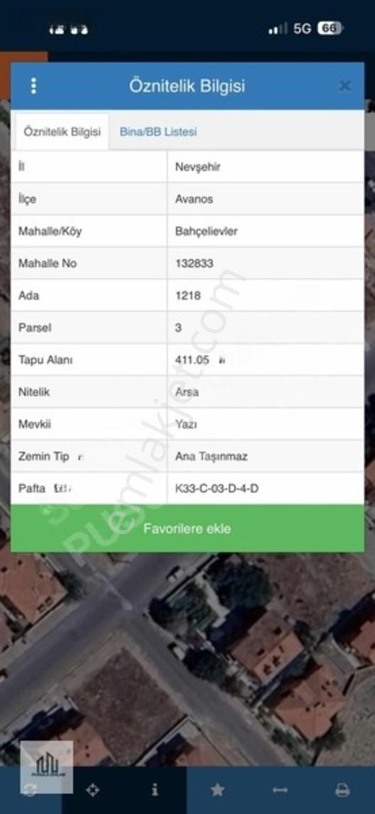 Avanos'ta Satılık 424m² Konut Arsası - Krediye Uygun — fotoğraf 3