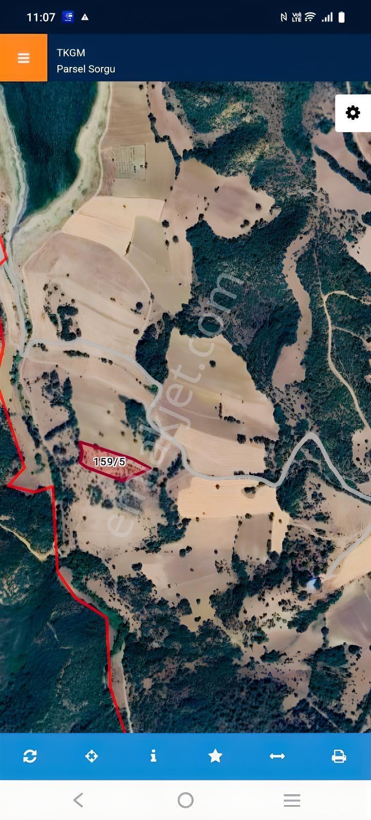 Rw Detay'dan Söğüt Dereboyu Köyü Satılık 5000 M2 Tarla — fotoğraf 3