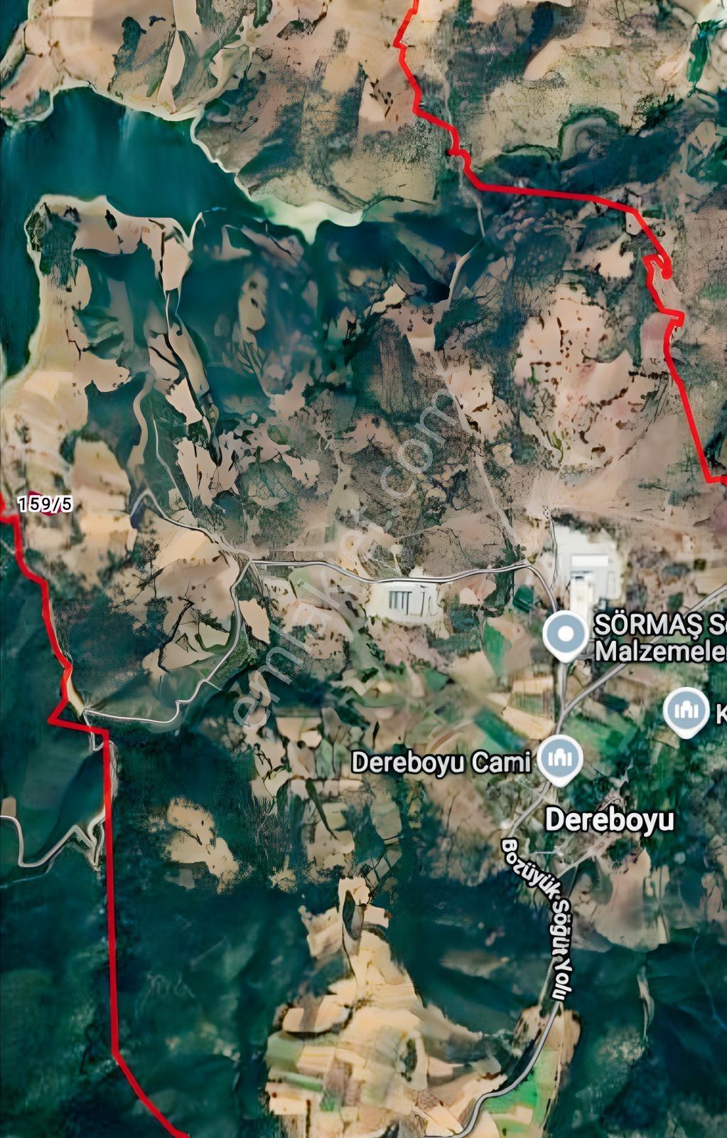 Rw Detay'dan Söğüt Dereboyu Köyü Satılık 5000 M2 Tarla — fotoğraf 5