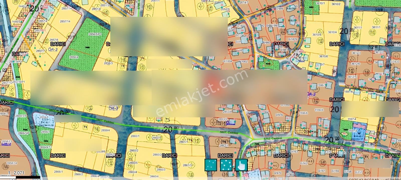 Turgutlar Emlak ' Tan Darıcı Mah . 882,62 M2 Satılık Arsa — fotoğraf 6