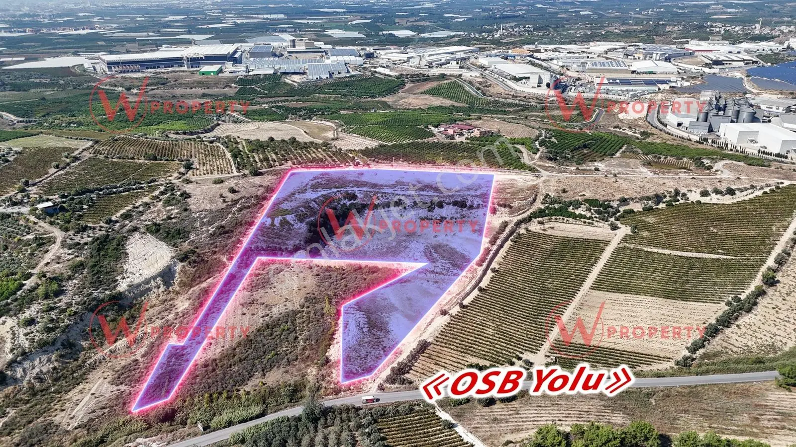 W Property 2. Ve 3. Osb Yanında 42.000m² 200m Yol Cepheli Arazi — fotoğraf 2