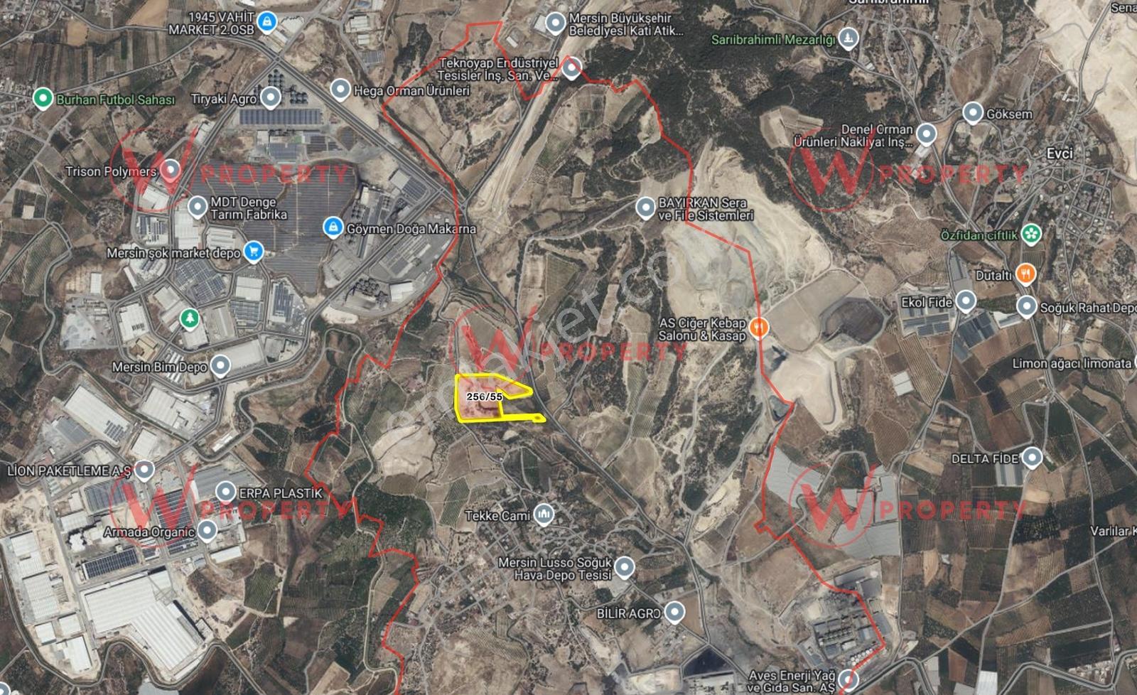 W Property 2. Ve 3. Osb Yanında 42.000m² 200m Yol Cepheli Arazi — fotoğraf 7