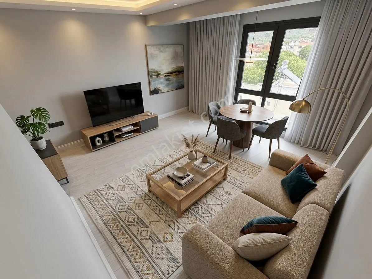 ꧁ay Emlaktan꧂oksijen Deposu Zeytinli Kazdağlarında Geniş Teraslı Satılık 3+1 Lüx Dublex Daire — fotoğraf 2
