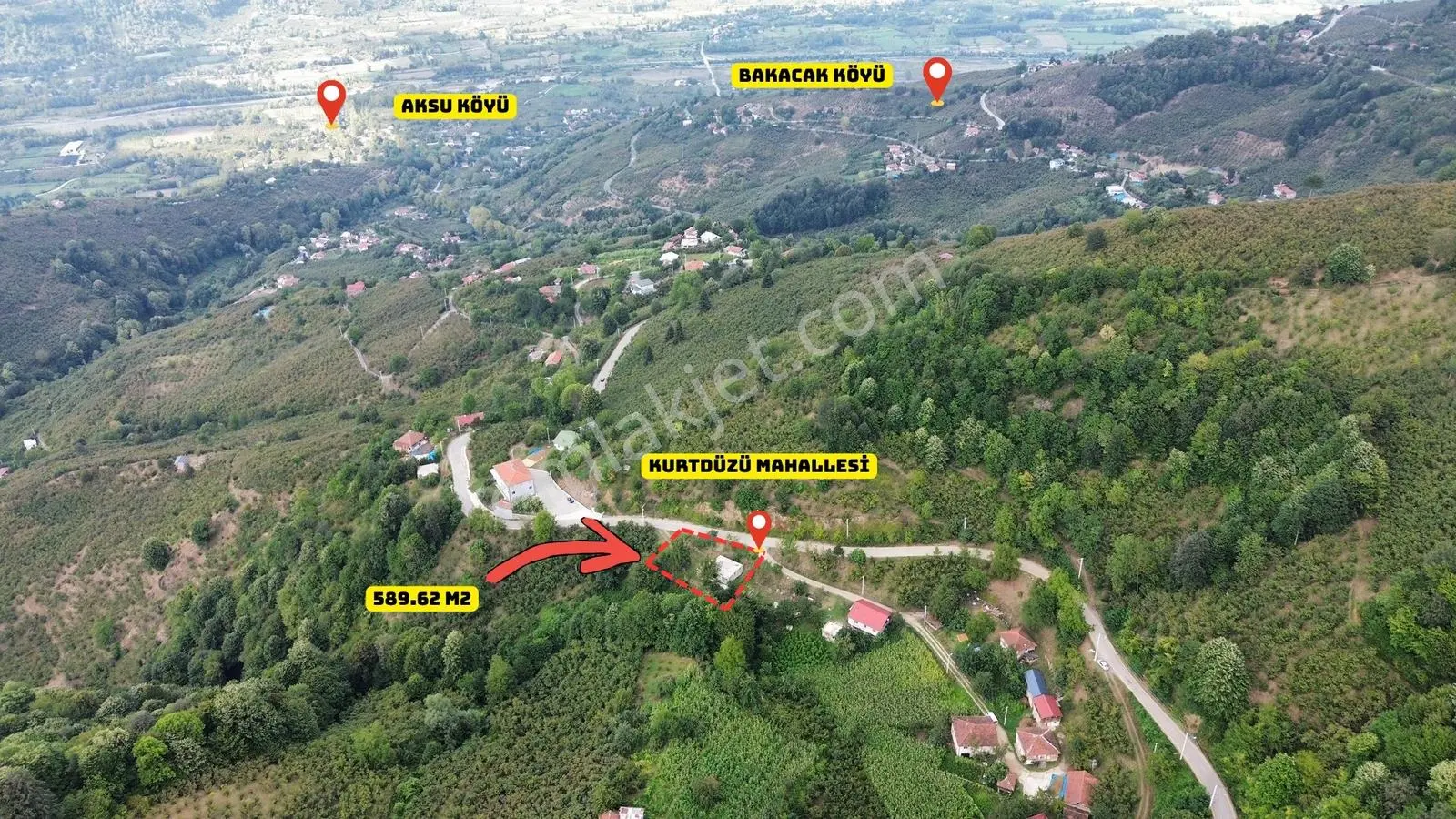 Gölyaka Saçmalıpınar 2 Kat Projeli Satılık Ev Ve 589 M2 Arsası
