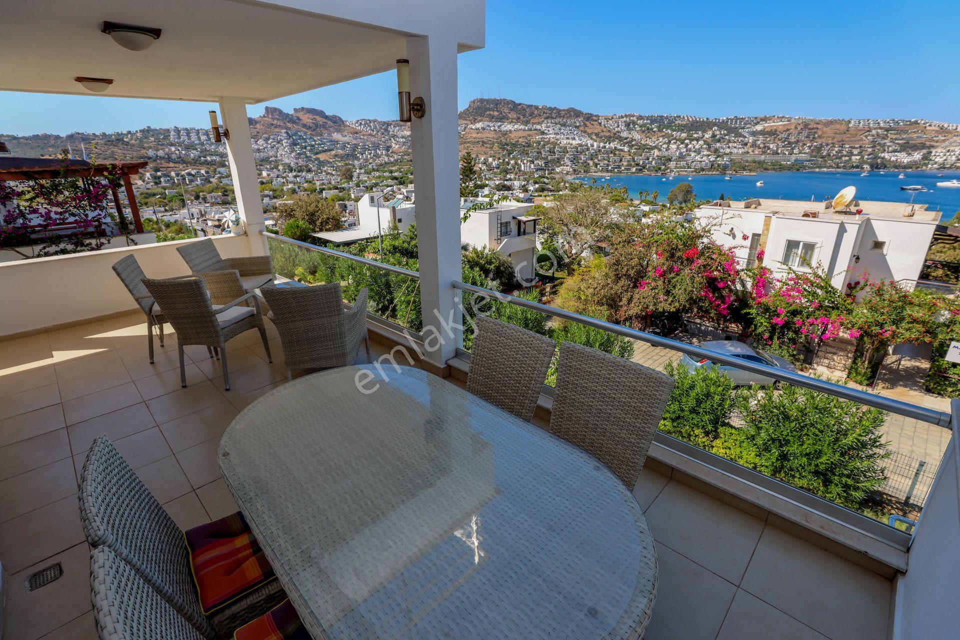 Bodrum Gündoğan Merkezde Deniz Manzaralı Yenilenmiş 4+2 Tripleks — fotoğraf 7