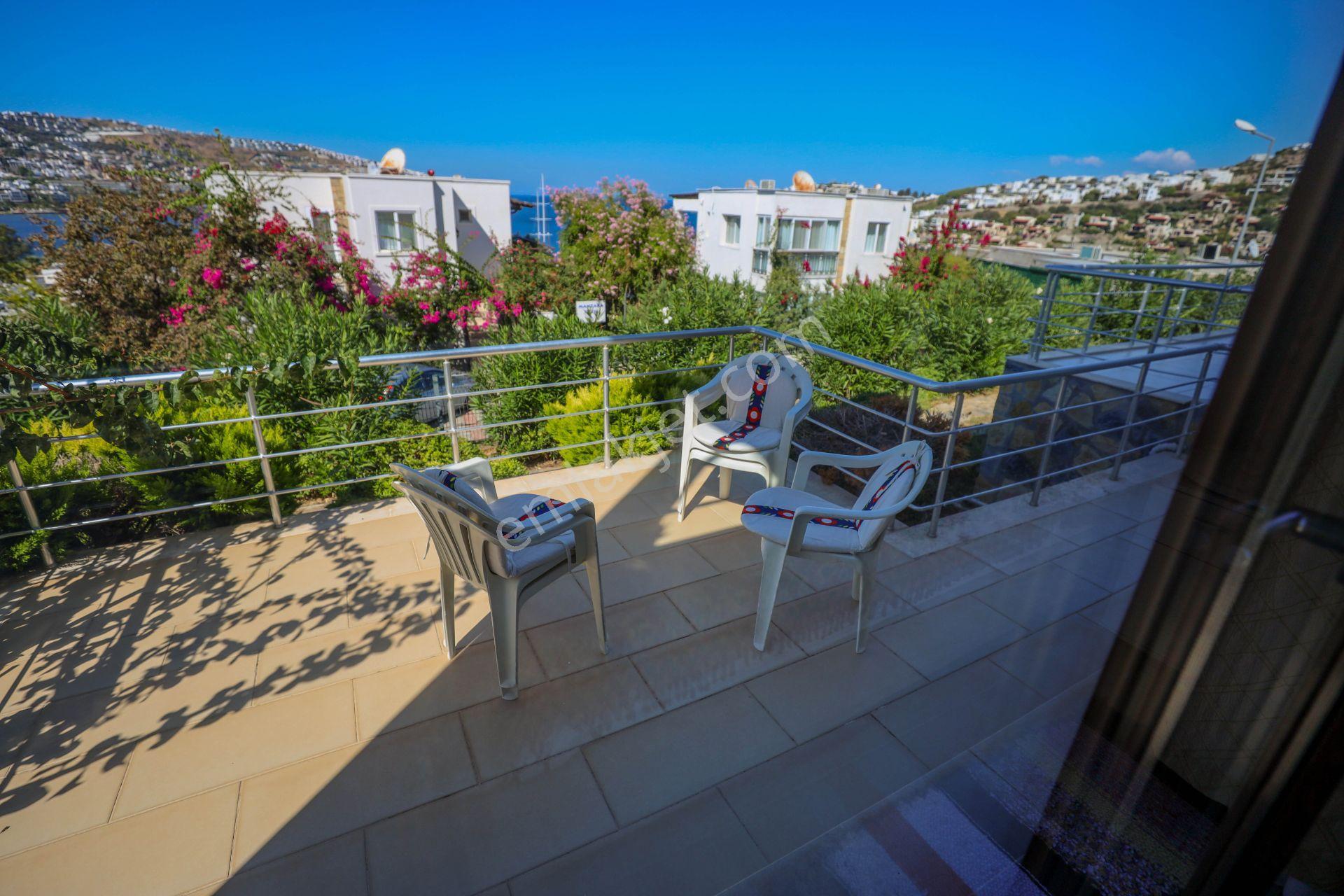 Bodrum Gündoğan Merkezde Deniz Manzaralı Yenilenmiş 4+2 Tripleks — fotoğraf 25