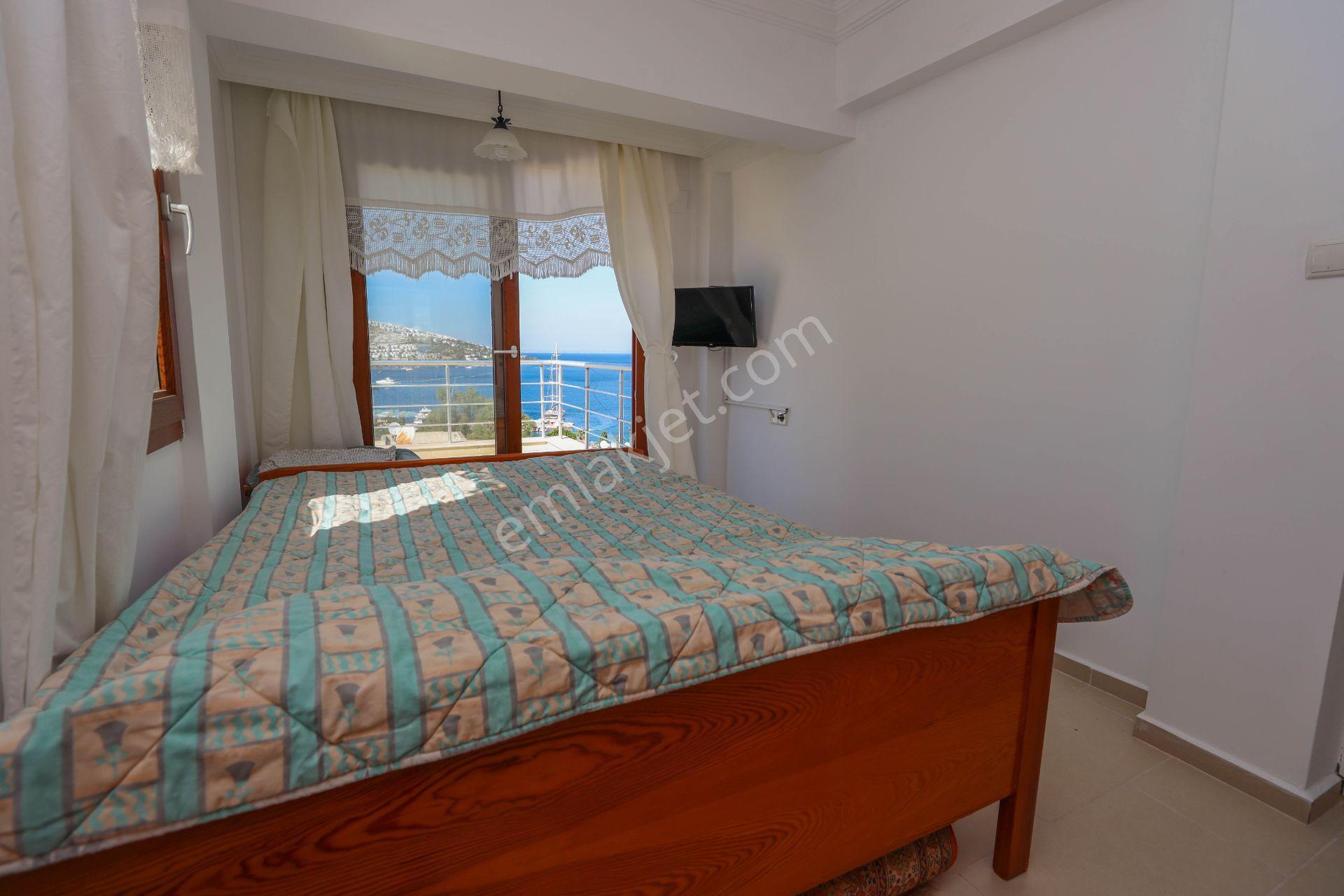 Bodrum Gündoğan Merkezde Deniz Manzaralı Yenilenmiş 4+2 Tripleks — fotoğraf 32