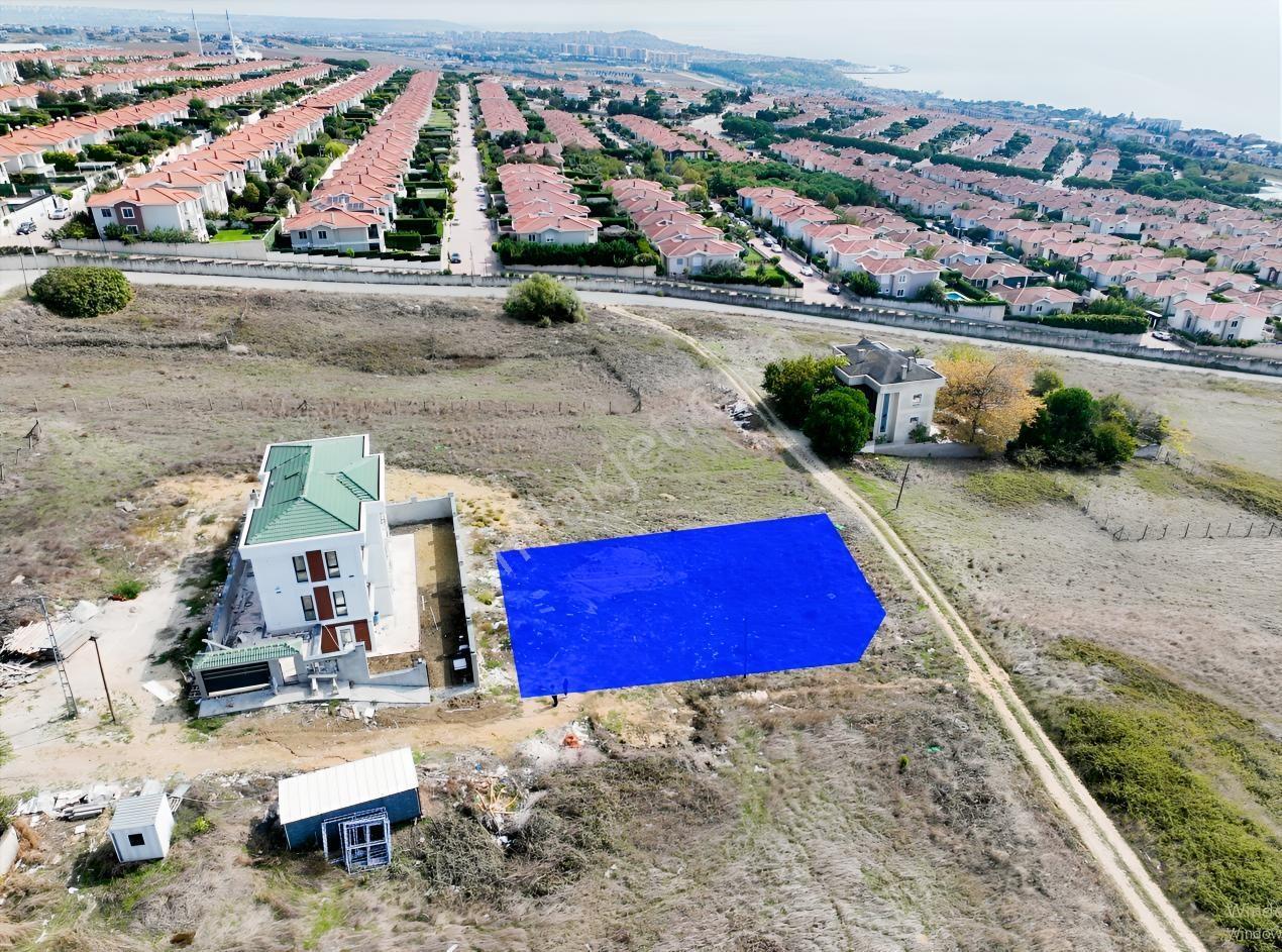 Büyükçekmece Güzelcede Deniz Manzaralı Tek Tapu Satılık Arsa — fotoğraf 5