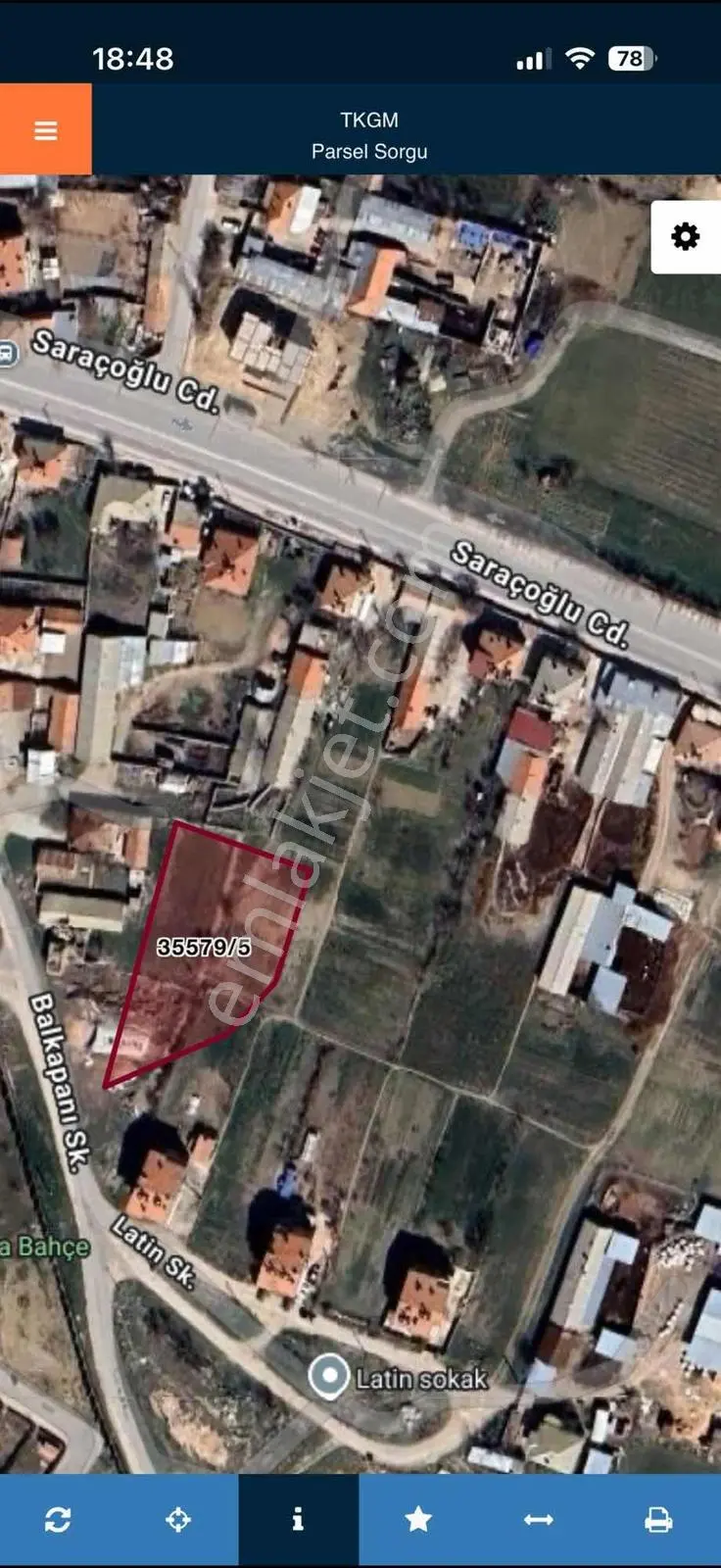Cengizler'den Lavanta Bahçesi Yakını Satılık 10 Dairelik Arsa — fotoğraf 2