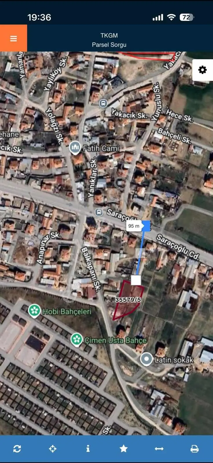 Cengizler'den Lavanta Bahçesi Yakını Satılık 10 Dairelik Arsa — fotoğraf 3