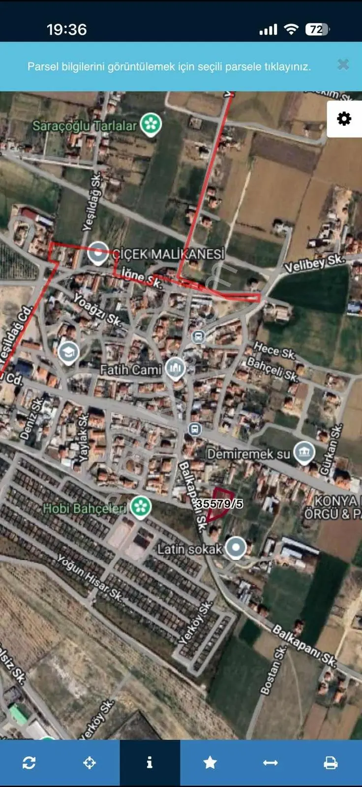 Cengizler'den Lavanta Bahçesi Yakını Satılık 10 Dairelik Arsa — fotoğraf 4