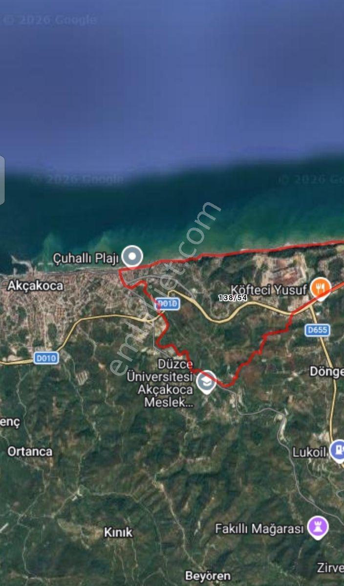 Akçakoca'da Muhteşem Deniz Manzaralı Ferah Yerleşim Alanınd Arsa — fotoğraf 3