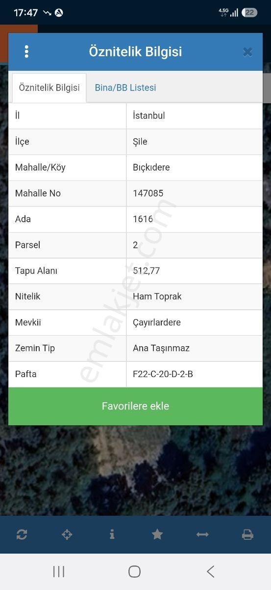 517m2 Müstakil Tarla — fotoğraf 2