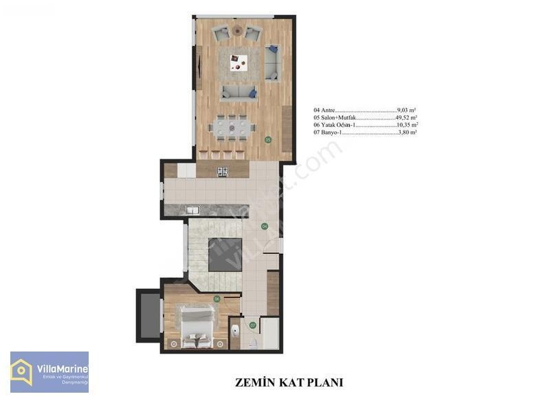 Soğucak'ta Eşsiz Manzaralı Tek Müstakil Villa — fotoğraf 24