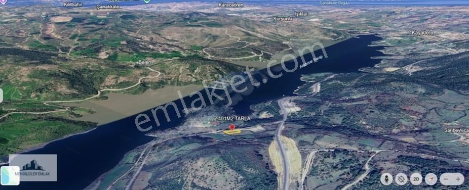 Çanakkale Merkez Sarıbeylide Baraja Komşu Satılık 2.401m2 Tarla — fotoğraf 3