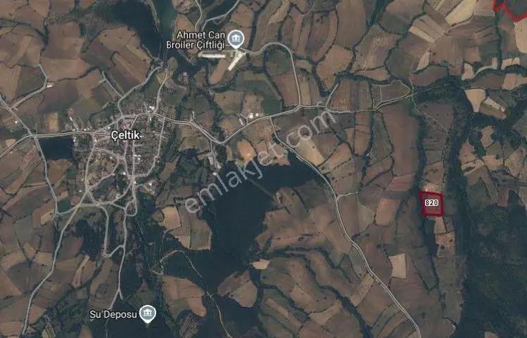 Biga Çeltik'te 11.700 M² Müstakil Büyük Metrajlı Satılık Tarla — fotoğraf 7