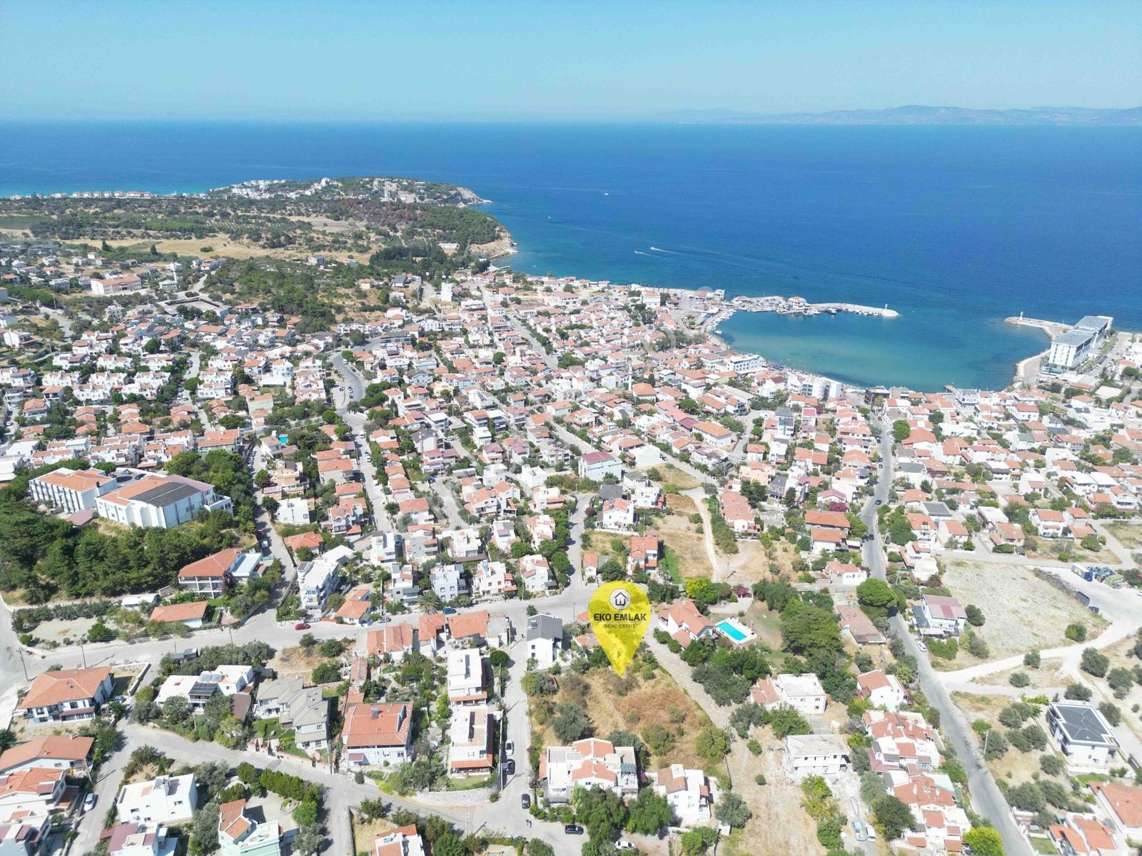 Eko Emlaktan Mordoğan İskelede 20-40 İmarlı İkiz Villalık Arsa — fotoğraf 4