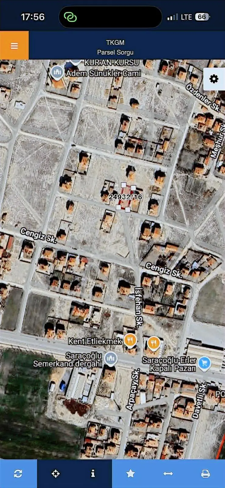 Saraçoğlu'nda Cadde'ye Çok Yakın Satılık 600 Metre² Arsa — fotoğraf 3