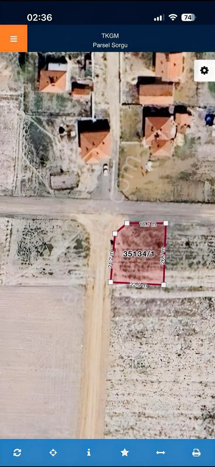 Başak Mahallesin'de Satılık 570m2 Köşe Parsel (pazarlıksız) — fotoğraf 3