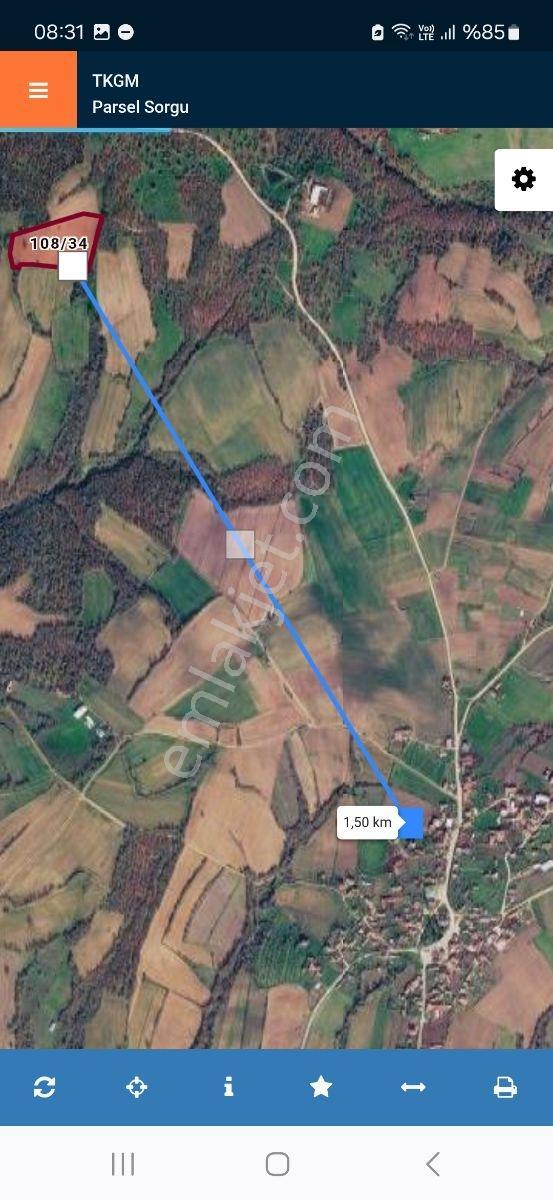 Edirne Lalapaşa Ömerobada 19.678 M² Tek Tapu Tarla — fotoğraf 2