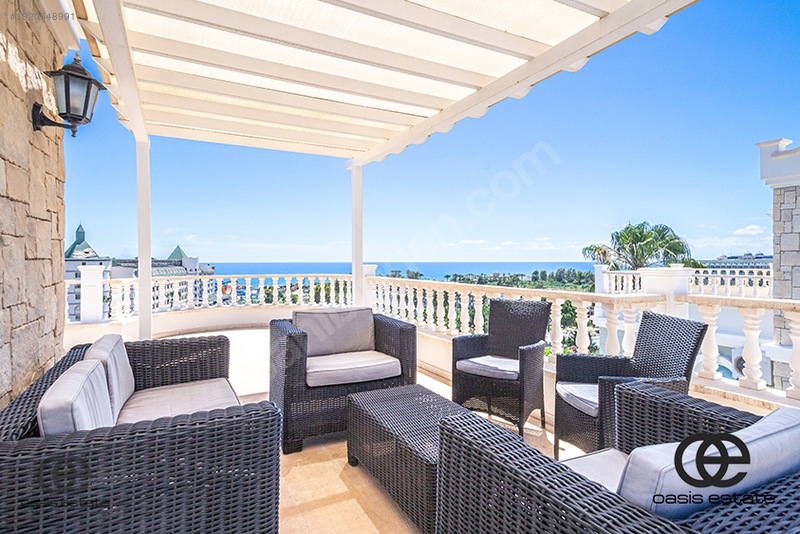 Konaklı'da Deniz Manzaralı, Havuzlu 4+1 Lüks Villa — fotoğraf 4