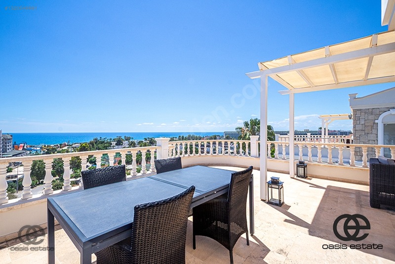 Konaklı'da Deniz Manzaralı, Havuzlu 4+1 Lüks Villa — fotoğraf 26