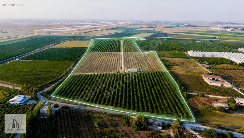 Tarsus Yeni Havalimanı Yanında 168 Dönüm Tek Tapu Satılık Bahçe — fotoğraf 5