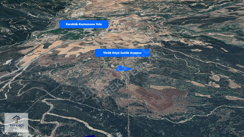 Yörük Köyü'nde 12.457 M² Konut İmarlı Arsa Fırsatı — fotoğraf 3