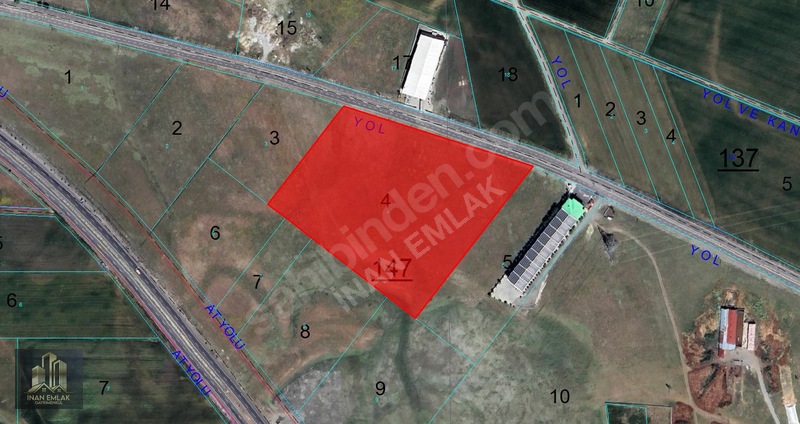 Satılık Üniversite Ve Şeker Fab. Civ Ana Yol Cep. 34500 M2 Tarla — fotoğraf 13