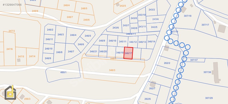 (detay)etminik'te Merkezi Konumda Satılık Villalık 500 M2 Arsa — fotoğraf 10