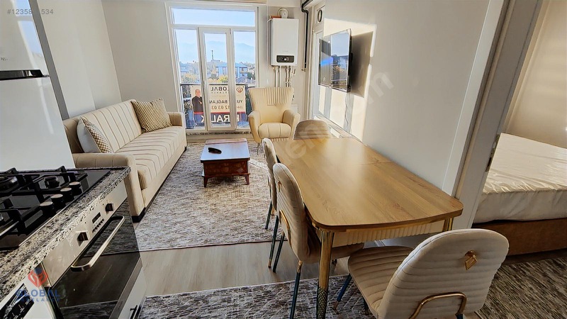 Global'den Hocabey'de Cadde Üzeri Kiracılı Eşyalı 1+1 Daire — fotoğraf 9